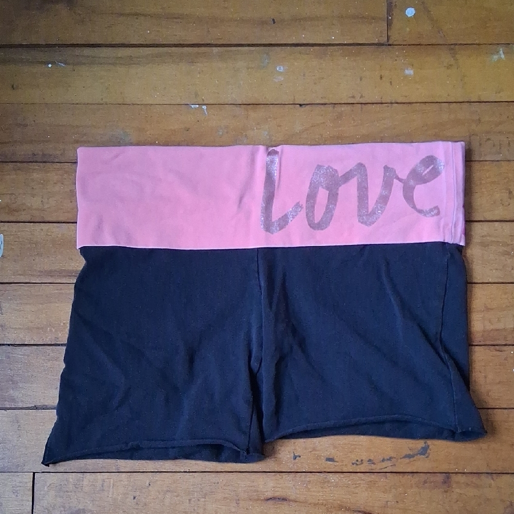 Y2K VS PINK Foldover Cutoff Shorts S/M